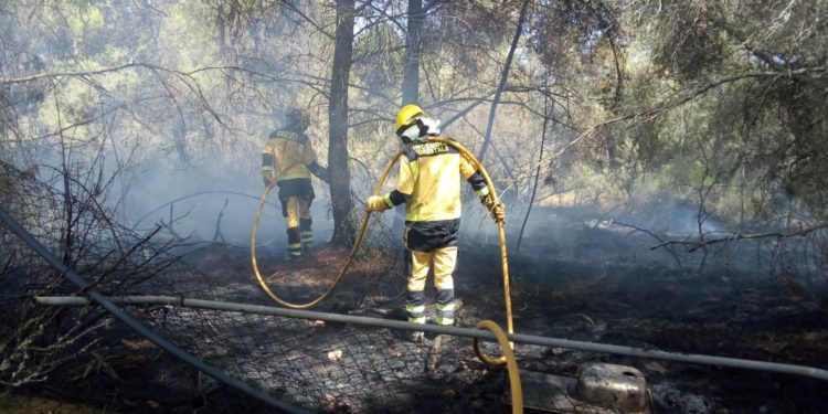 Imagen de otro incendio. Ibanat.