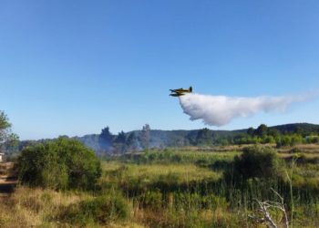 Imagen de un incendio reciente en Ibiza