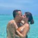 ‘Angeliño’, del Leipzig, con su pareja en Formentera. Instagram.