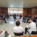 Reunió d'aquest dilluns entre responsables polítics i policials de l'illa d'Eivissa. Consell Insular.