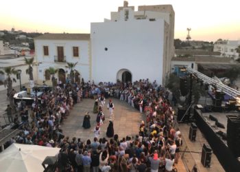 Imatge d'arxiu d'una Diada de Formentera. Consell Insular.