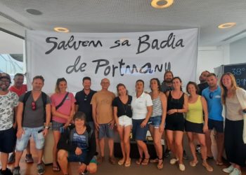 Imagen cedida por 'Salvem Sa Badia'.