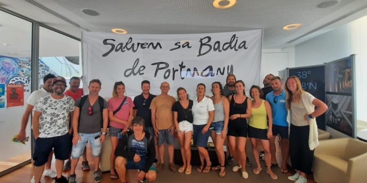 Imagen cedida por 'Salvem Sa Badia'.