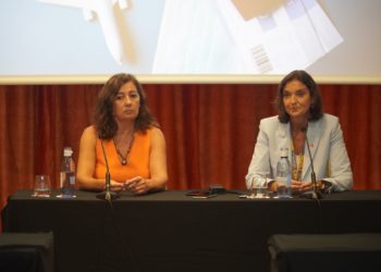 Maroto y Armengol, ayer en la cumbre de la OCDE en Ibiza.