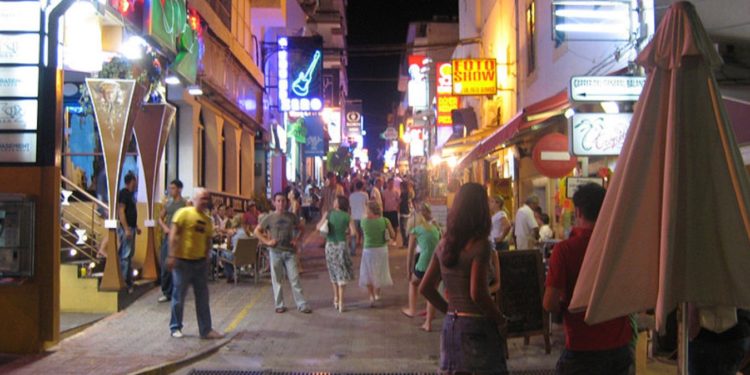 Imagen de archivo del West End, en Sant Antoni. Foto: Meco.