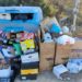 Fotodenuncia del GEN GOB de basura acumulada fuera de los contenedores en la zona de Porroig.