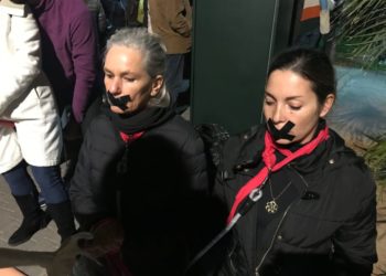 Manifestación en Ibiza contras las violencias machistas. Foto LFA