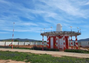 Nuevo sistema VOR DME de ENAIRE que da servicio al Aeropuerto de Ibiza