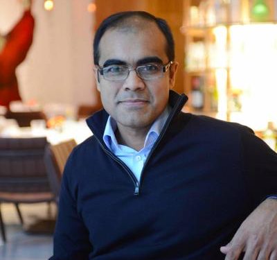 Sanjay Nandi en una imagen de su perfil en redes.
