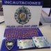Droga incautada. Imagen Policía Local de Sant Josep