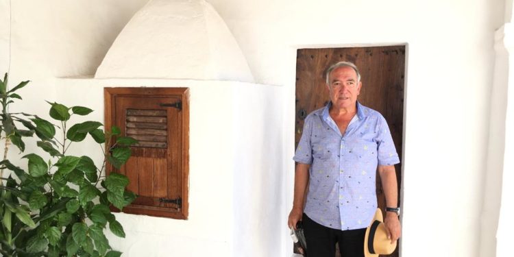 Marià Torres després de l'entrevista amb Noudiari. Foto: Toni Escandell.