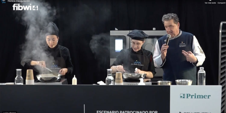 Una imagen de archivo de la feria Horeca de Ibiza en su primera edición