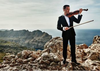 El violinista Linus Roth. Imagen cedida por  Asociación de Ibiza y Formentera Contra el Cáncer.