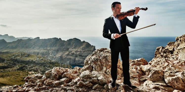 El violinista Linus Roth. Imagen cedida por  Asociación de Ibiza y Formentera Contra el Cáncer.