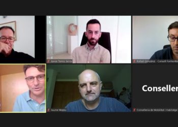 Reunió d'aquest divendres entre el Govern i els consells insulars de les illes menors. CAIB.