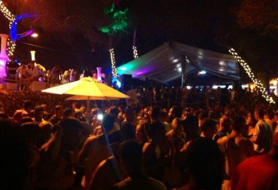 Imagen de archivo de una fiesta en Ibiza.