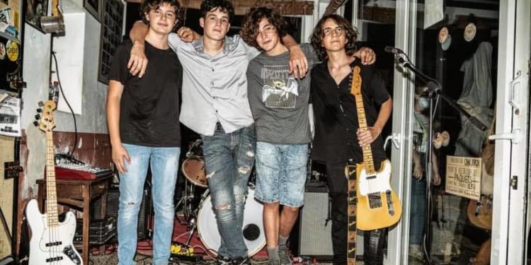 The New Young Polaks, en una imagen de sus redes en su debut en Can Jordi Blues Station.