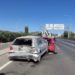 Equipos de auxilio en carretera de Grúas Ibiza se encargaron de retirar los vehículos. Imagen cedida a Noudiari.
