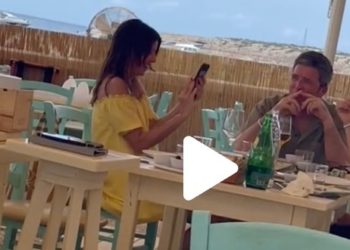 Instante del vídeo que se ha vuelto viral en TikTok.
