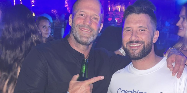 Jason Statham y Danny Howard en Amnesia. Créditos Instagram Danny Howard