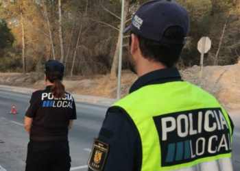 Imagen de archivo de agentes municipales. Foto: Policía Local de Sant Josep.