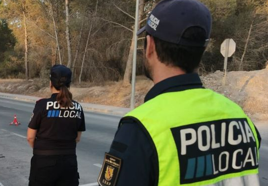 Imagen de archivo de agentes municipales. Foto: Policía Local de Sant Josep.