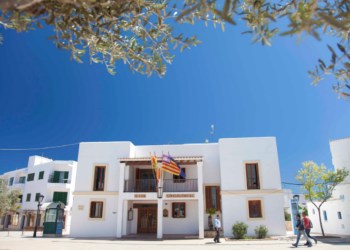 Imatge de la seu del Consell de Formentera.