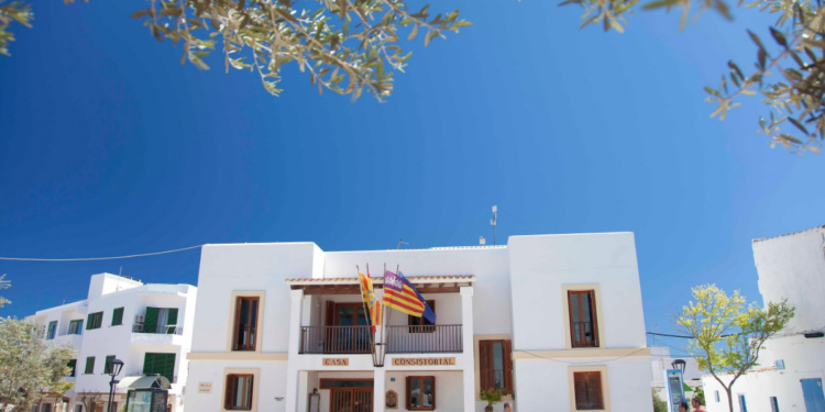 Imatge de la seu del Consell de Formentera.