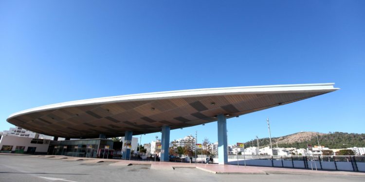 Estació d’Autobús de Sant Antoni. Foto: Consell d'Eivissa.