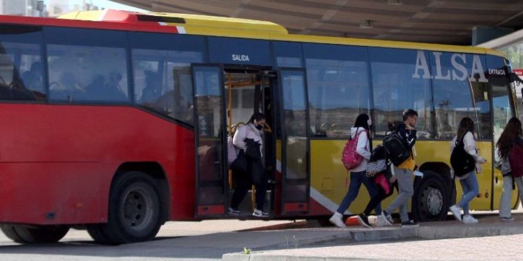 Imatge d'arxiu d'un autobús. Foto: CIE.