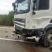 Imagen el camión involucrado en el accidente. Consell de Mallorca