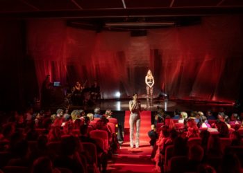 Un momento de la gala de Ibicine.