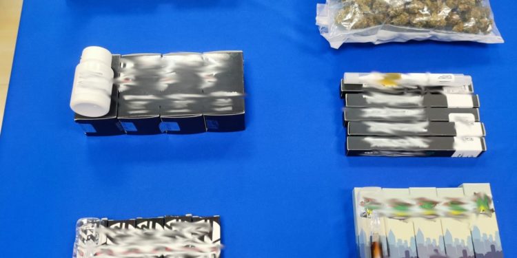 Hachís y otras drogas incautadas en Ibiza