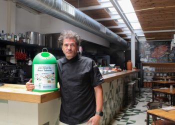 David Reartes en el restaurante Reart de ibiza.