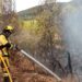 Agentes del Ibanat actuando en un incendio en una imagen de archivo