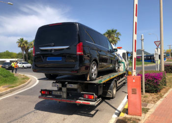 Imagen de archivo de un taxi pirata retirado.