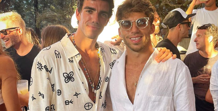 Pierre Gasly con el jugador de pádel profesional Juan Lebrón Chincoa. Imagen Instagram Juan Lebrón Chincoa