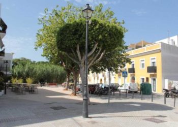 Plaça Nova de Santa Gertrudis. Foto Ayuntamiento de Santa Eulària
