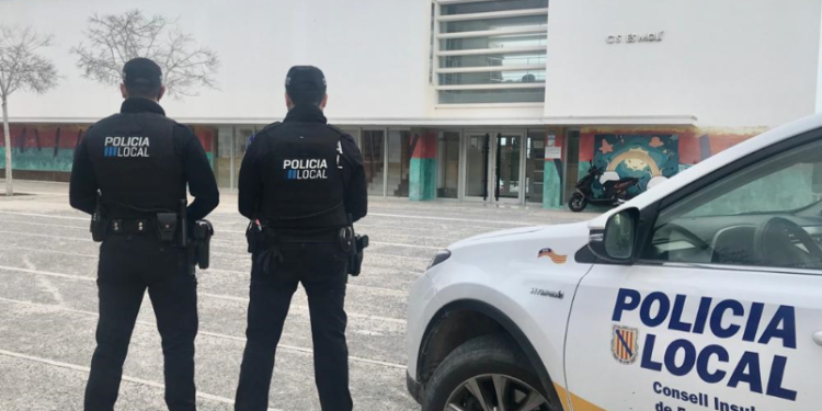 Policía Local de Formentera, en una imagen de archivo.