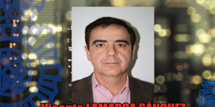 Vicente Lamarca Sánchez, en una imagen de la Policía Nacional