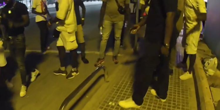 Imagen del incidente. Policía Local de Sant Josep.