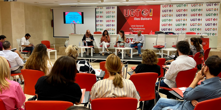 Jornada de UGT Illes Balears este jueves para tratar el modelo de recogida de residuos y limpieza viaria. Foto: UGT (Twitter: @UGT_SSPP_IB).