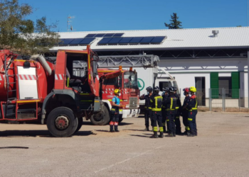Imagen de archivo de bomberos del Parque Insular de Ibiza.