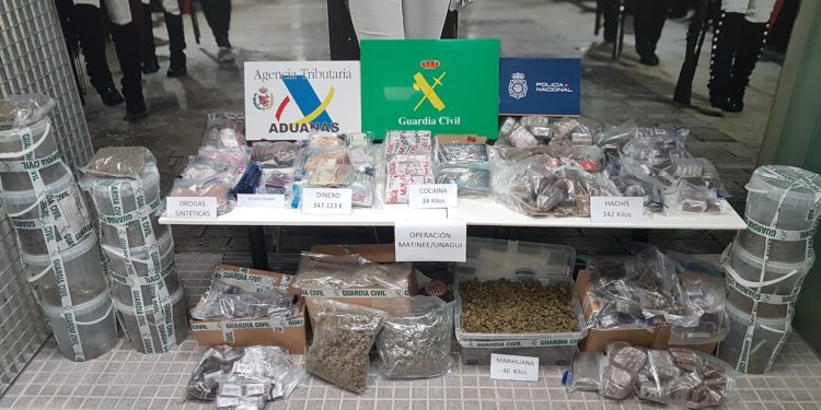 Imagen de archivo de una incautación de droga en la isla.