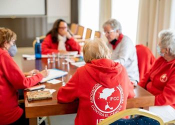 Miembros de la Asociación IFCC en una imagen cedida por dicha organización a Noudiari.