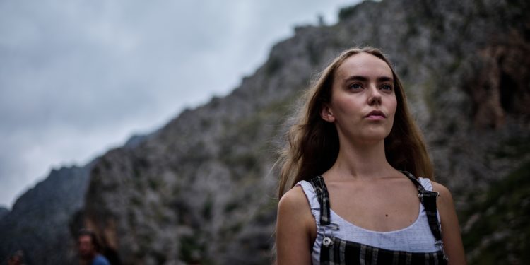 L'actriu Valèria Sorolla en una imatge promocional de la sèrie cedida per la CCMA.