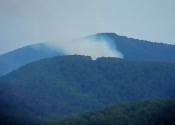 Imagen de archivo de un incendio forestal.