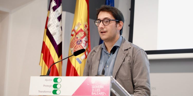 Iago Negueruela, en una rueda de prensa posterior al Consell de Govern.