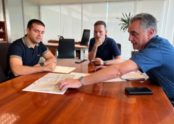 Reunión en el Consell de Ibiza para abordar la rotonda de Benirràs y otros proyectos de carreteras en Sant Joan.