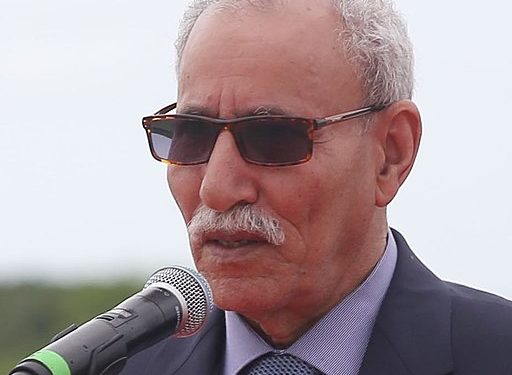 Brahim Ghali, presidente de la República Árabe Saharaui Democrática (RASD), en una imagen facilitada por 	Presidencia El Salvador a Wikimedia.